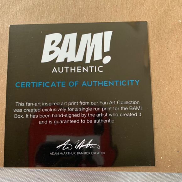 NWT. Autographed Anime Death Note Fan Art 8x10 Print! - Picture 3 of 4